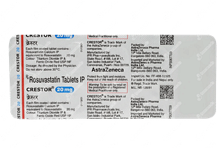 Crestor 20mg Tablet 10