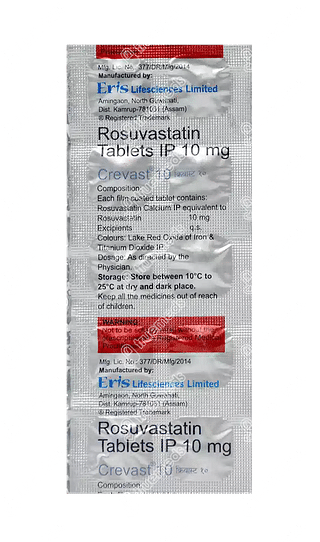 Crevast 10 MG Tablet 10