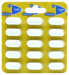 Crocin Cold N Flu Max 500/32/10 Mg Tablet 15 Crocin Cold N Flu Max 500/32/10 Mg Tablet 15