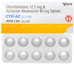 Ctd Az 12.5/40 Tablet 10