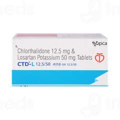 Ctd L 25/12.5 MG Tablet 10