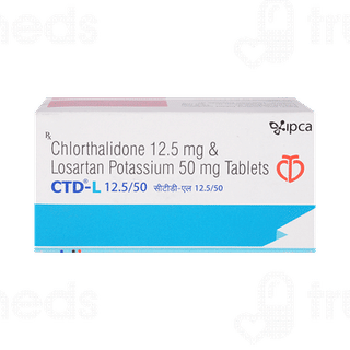 Ctd L 25/12.5 MG Tablet 10