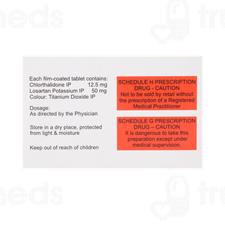 Ctd L 25/12.5 MG Tablet 10