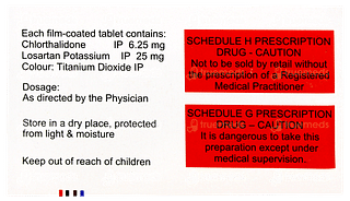 Ctd L 6.25/25 Tablet 10