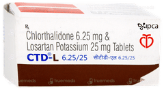 Ctd L 6.25/25 Tablet 10