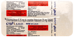 Ctd L 6.25/25 Tablet 10