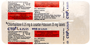 Ctd L 6.25/25 Tablet 10