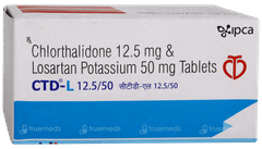 Ctd L 12.5/50 Tablet 10 Ctd L 12.5/50 Tablet 10