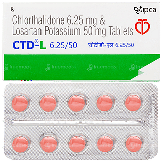 Ctd L 6.25/50 Tablet 10