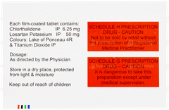 Ctd L 6.25/50 Tablet 10