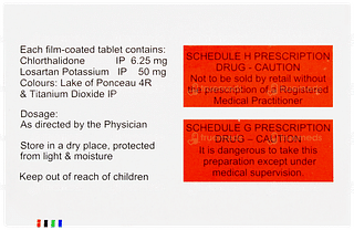 Ctd L 6.25/50 Tablet 10