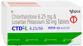 Ctd L 6.25/50 Tablet 10