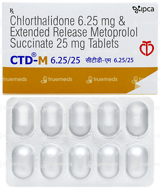 Ctd M 6.25/25 Tablet 10