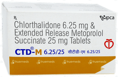 Ctd M 6.25/25 Tablet 10