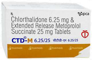 Ctd M 6.25/25 Tablet 10