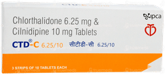 Ctd C 6.25/10 Tablet 10