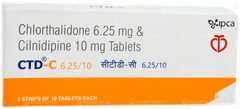 Ctd C 6.25/10 Tablet 10 Ctd C 6.25/10 Tablet 10