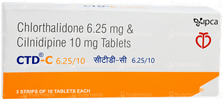 Ctd C 6.25/10 Tablet 10