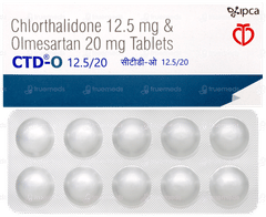Ctd O 12.5/20 Tablet 10