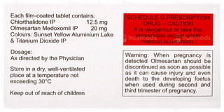 Ctd O 12.5/20 Tablet 10