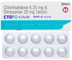 Ctd O 6.25/20 Tablet 10