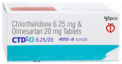 Ctd O 6.25/20 Tablet 10