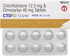 Ctd O 12.5/40 Tablet 10