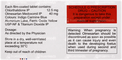 Ctd O 12.5/40 Tablet 10 Ctd O 12.5/40 Tablet 10