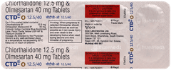 Ctd O 12.5/40 Tablet 10 Ctd O 12.5/40 Tablet 10