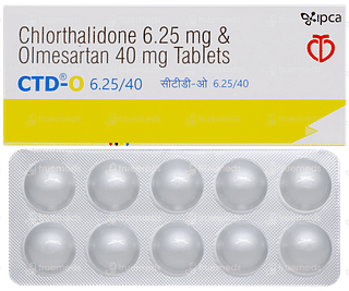 Ctd O 6.25/40 Tablet 10