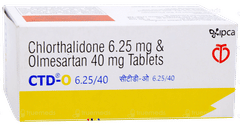 Ctd O 6.25/40 Tablet 10