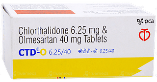 Ctd O 6.25/40 Tablet 10