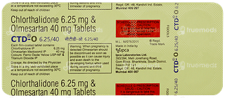 Ctd O 6.25/40 Tablet 10