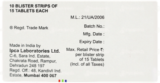 Ctd T 12.5/20 Tablet 15