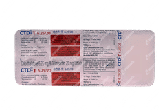 Ctd T 20/6.25 Tablet 10