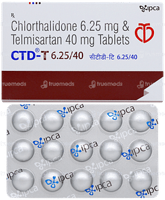 Ctd T 6.25/40 Tablet 15