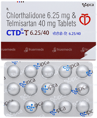 Ctd T 6.25/40 Tablet 15