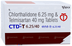 Ctd T 6.25/40 Tablet 15