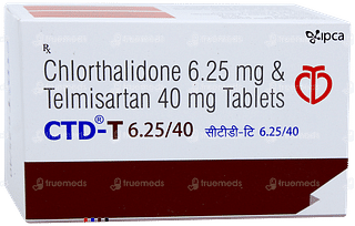 Ctd T 6.25/40 Tablet 15