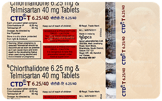 Ctd T 6.25/40 Tablet 15