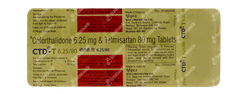 Ctd T 6.25/80 Tablet 10