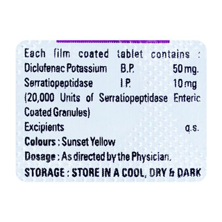 Cuzen Dp 50/10 Mg Tablet 10