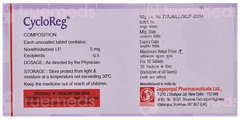Cycloreg Tablet 10 Cycloreg Tablet 10