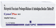 Cymet Plus 50/5 Tablet 10 Cymet Plus 50/5 Tablet 10
