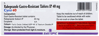 Cyra 40 Tablet 10