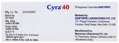 Cyra 40 Tablet 10