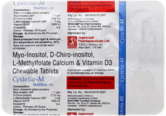 Cystelia M Chewable Tablet 10 Cystelia M Chewable Tablet 10