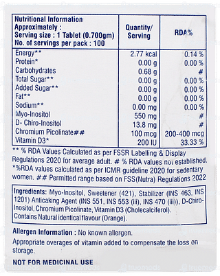 Cystova Chewable Tablet 10