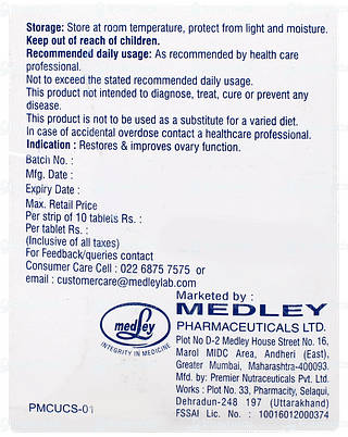 Cystova Chewable Tablet 10