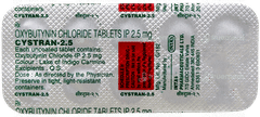 Cystran 2.5 Tablet 10 Cystran 2.5 Tablet 10